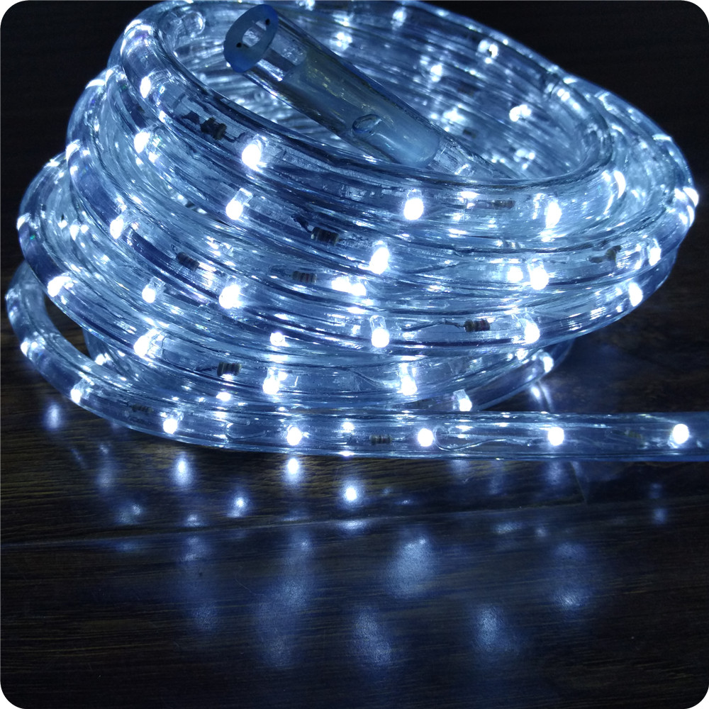 VERTICAL WHITE 2WIRES LED ROPE LIGHT