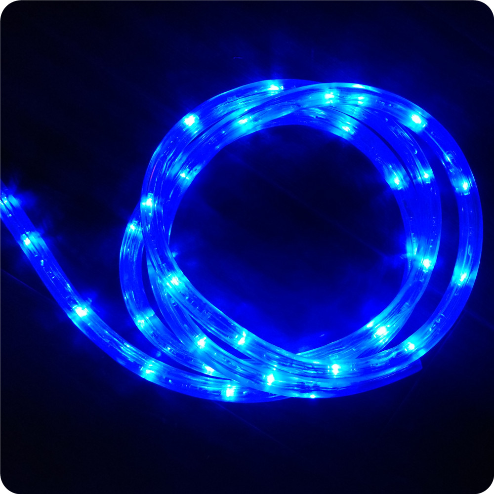 Chasing blue with red 10m led rope light