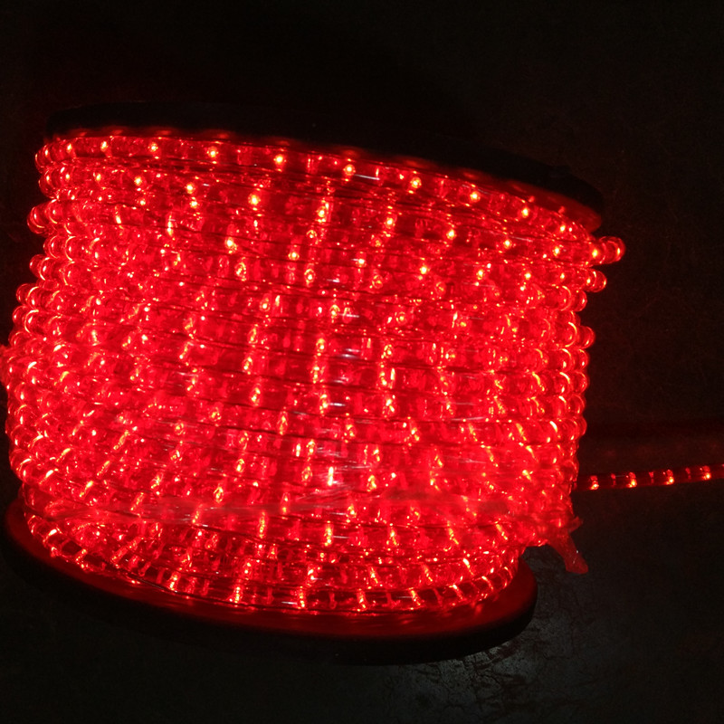 Red Incandescent rope light