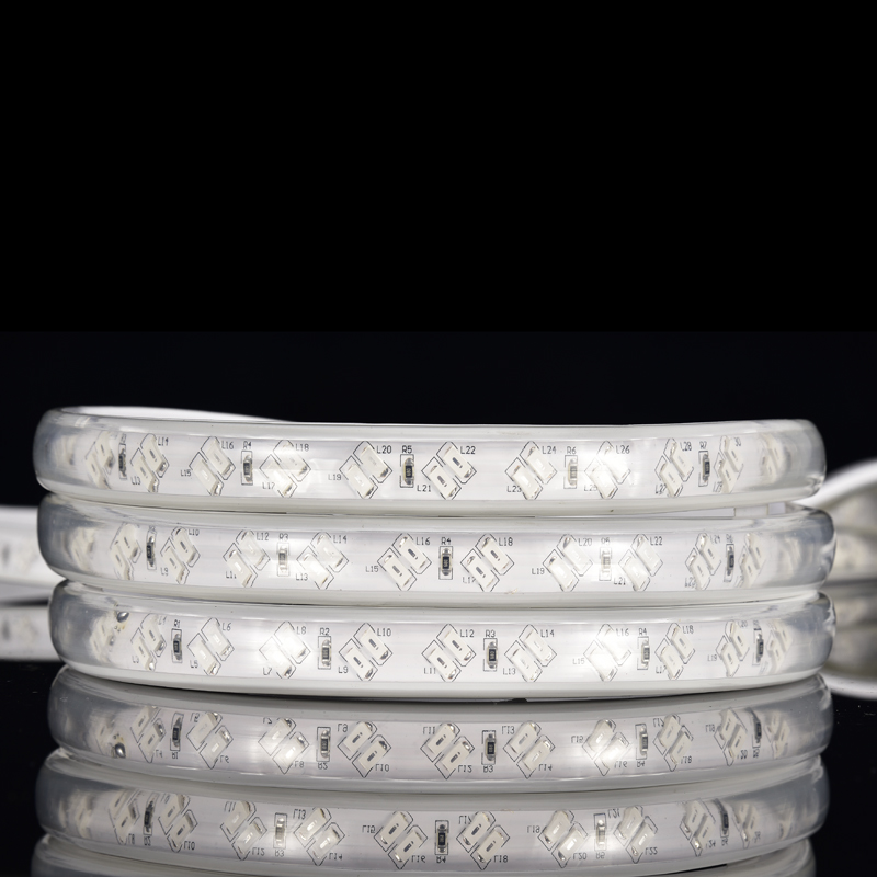 BEVEL DOUBLE ROWS 5730 120L 12mm BLUE LED STRIP LIGHT